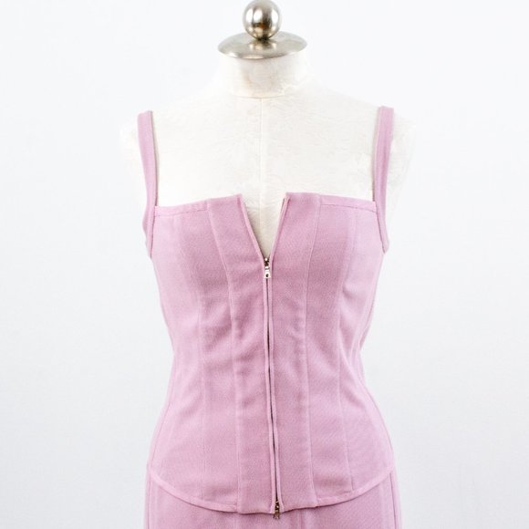 Vintage 90s Narcisco Rodriguez 6 2-Piece Skirt Set - Picture 2 of 15